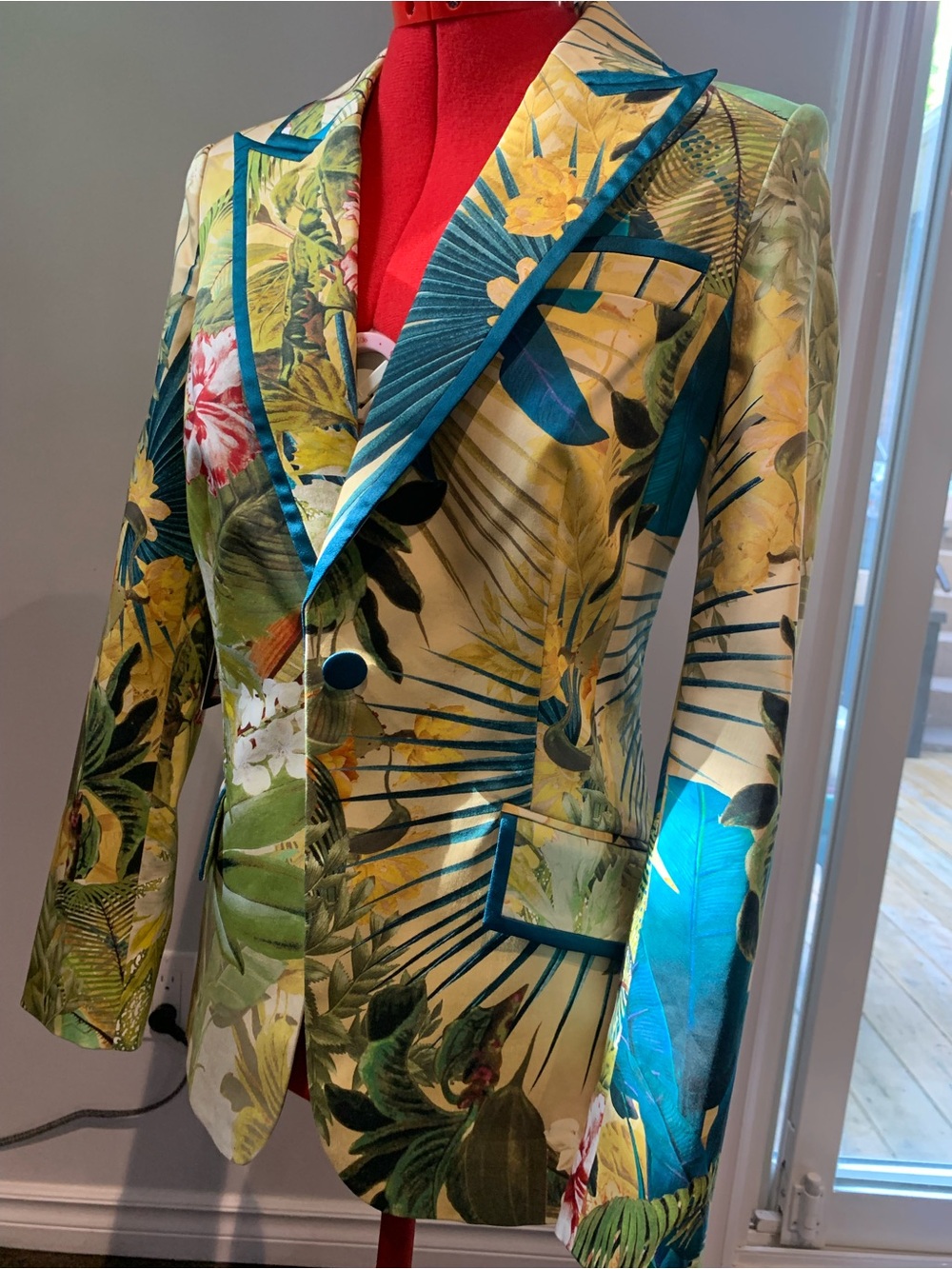 Marciano Multicolor Tropical Floral Jacket